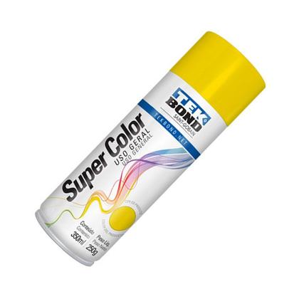 Imagem de Spray super color uso geral amarelo 350 ml / 250 g tekbond