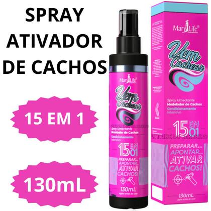 Imagem de Spray Vem Cachear 15 em 1 Ativador De Cachos Nutri e Hidrata