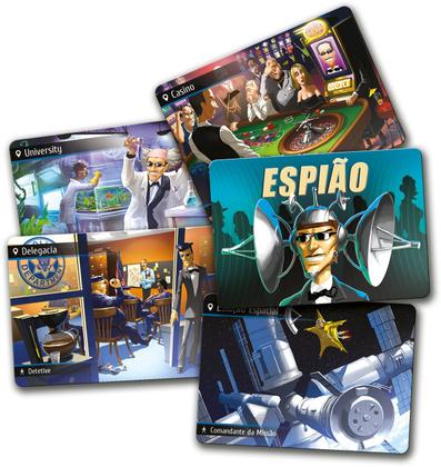 Imagem de Spyfall Jogo de Cartas Original PaperGames Em Português