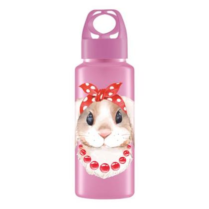 Imagem de Squeeze Garrafa Para Água Suco 350ml Coelho Rosa Esporte R41