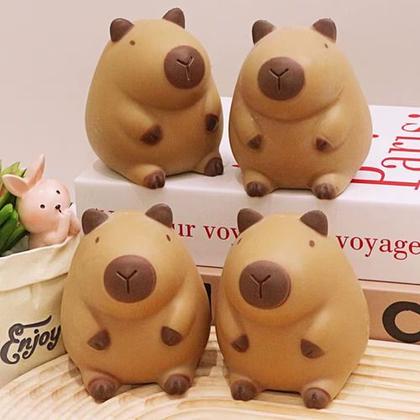 Imagem de Squishy Capivara Apertar Alívio Antistress Brinquedo Fofo