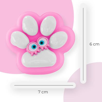 Imagem de Squishy Patinha Bichinho Apertar Anti Estresse Diversos modelos Azul Rosa laranja tie day roxo verde