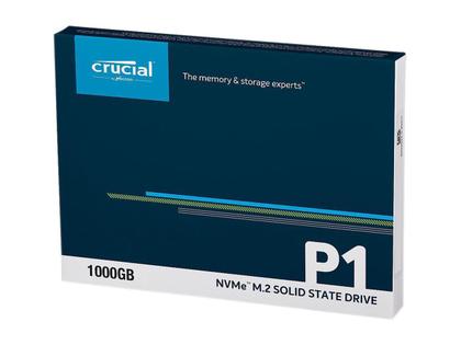 SSD 1TB Crucial P1 1TB 3D NAND M.2 PCIe Gen 3.0 x4 NVMe 1.3