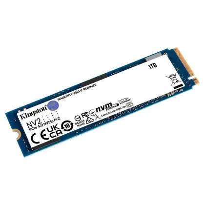 SSD 1TB Kingston NV2, M.2 2280, NVMe PCIe 4.0 x4, Leitura 3500MB/s