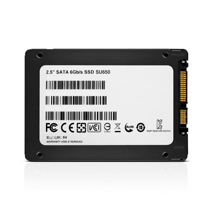 未開封 ADATA 内蔵SSD SATA 480GB 2.5インチ SSD 480GB Adata Ultimate SU650, SATA 6GB/s, Leitura 520MB/s