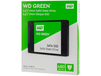 Imagem de SSD 480GB Western Digital SATA 3.0 2,5”