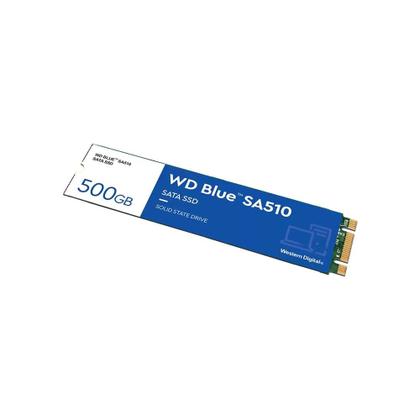 Ssd 500gb wd blue sa510 m.2 2280 sata3 wds500g3b0b - HD SSD