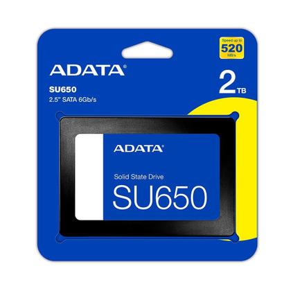 SSD Adata SU650, 2TB, SATA III, 2.5