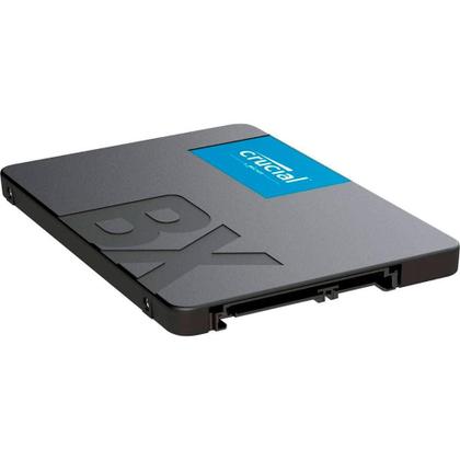 Imagem de SSD Crucial BX500, 240GB, SATA III, 2.5", Leitura: 540MB/s, Gravação: 500MB/s, Preto - CT240BX500SSD1