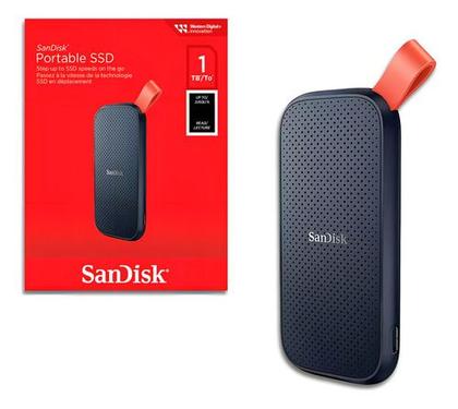 Imagem de Ssd externo portátil sandisk 1tb usb-c - sdssde30-1t00-g26