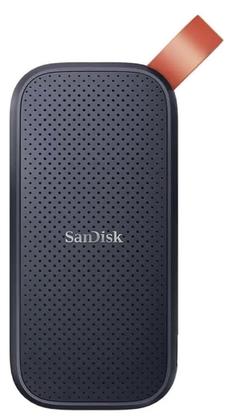 Imagem de SSD Externo Portátil Sandisk, 1TB, USB, Leitura 800MB, Preto e Laranja SDSSDE301T00G26