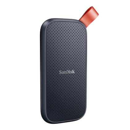 SSD Externo Portátil Sandisk, 1TB, USB, Leitura: 800MB/s, Preto e