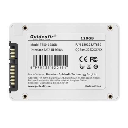 Imagem de SSD Goldenfir de Alta Qualidade - 128GB, 240GB, 480GB, 1TB e 2TB - 2,5 Polegadas