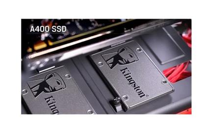 SSD Kingston 960GB A400 2,5 Pol Sata 3 6gb/s Sata 2 3gb/s - HD SSD
