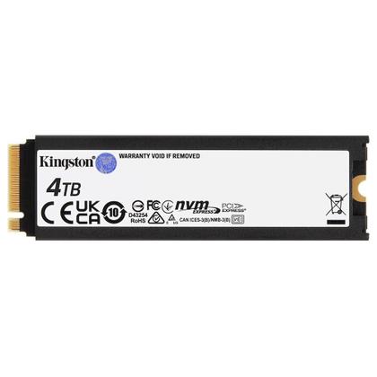Imagem de SSD Kingston Fury Renegade, 4TB, M.2 2280, PCIe 4.0 x4, NVMe, Leitura: 7300 MB/s, Gravação: 7000 MB/s, com Dissipador, Compatível com PS5 - SFYRDK/...
