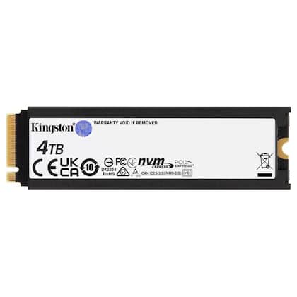 SSD Kingston FURY Renegade, 4TB, M.2 2280, PCIe 4.0 x4, NVMe, Leitura: 7300 MB/s, Gravação: 7000 MB/s,...