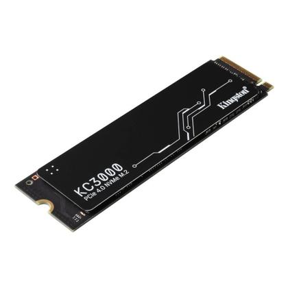 Imagem de SSD Kingston KC3000, 2TB, M.2 2280, PCIe 4.0 x4, NVMe, Leitura: 7000 MB/s, Gravação: 7000 MB/s, Preto - SKC3000D/2048G