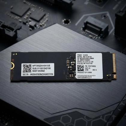 SSD M.2 512GB Samsung PM991 NVMe PCIe Gen3 x4 Leitura 2200MB/s e