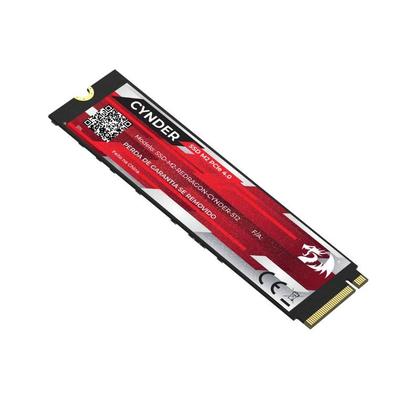 Imagem de SSD M.2 Redragon Cynder PCIe 4.0 512GB 2280 3D NAND Leitura 6300MB/s 3100MB/S - GD-708