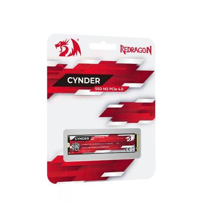 Imagem de SSD M.2 Redragon Cynder PCIe 4.0 512GB 2280 3D NAND Leitura 6300MB/s 3100MB/S - GD-708