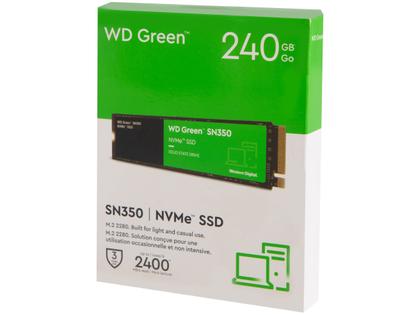 Imagem de SSD M.2 WesternDigital WD Green SN350, 240GB, 2400MBs