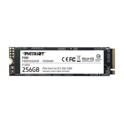 Imagem de Ssd Patriot 256gb M.2 P300 Nvme 2280 Pcie Leitura E Gravação 1700mb/s - 1100mb/s Gen3x4 P300p256gm28