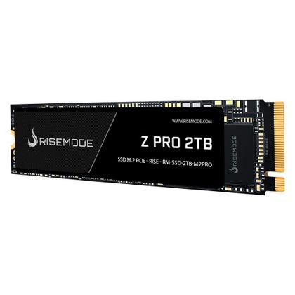 Imagem de SSD Rise Mode Gamer M.2 Z Series Pro 2TB M.2, NVMe, Gen3, Leitura 3600MB/s e Gravação 2700MB/s - RM-SSD-2TB-M2PRO