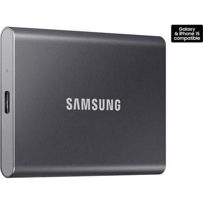 Imagem de Ssd Samsung 4Tb T7 Portable Titan Gray Mu-Pc4T0T/Am