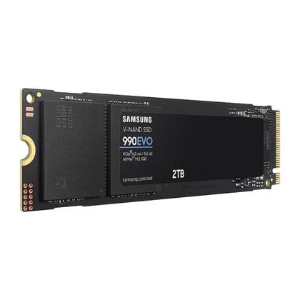 SSD Samsung 990 EVO, 2TB, M.2 2280, PCIe 4.0 x4, NVMe, Leitura