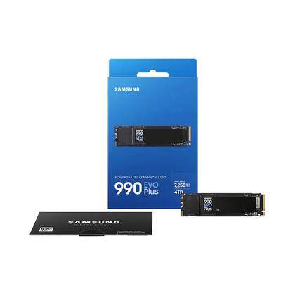SSD Samsung 990 EVO Plus, 4TB, M.2 NVMe, PCIe Gen 4.0 x4 / Gen 5.0