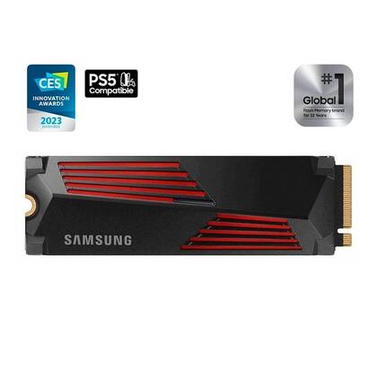 SSD Samsung 990 PRO, 4TB, M.2 2280, PCIe 4.0 x4, NVMe, Leitura
