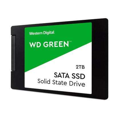 Imagem de SSD SanDisk, 2TB, SATA III, 2.5", Leitura: 545MB/s, Gravação: 460MB/s, Preto - WDS200T2G0A