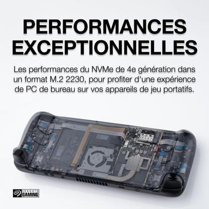 SSD Seagate FireCuda 520N 1TB M.2 2230 - PCIe Gen4 NVMe - HD SSD