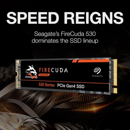 SSD Seagate FireCuda 530 M.2 PCIe Gen4 NVMe de 1 TB - 7300 MB/s