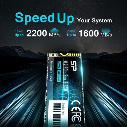 SSD Silicon Power P34A60 256 GB NVMe M.2 PCIe Gen3x4 2280 - SP