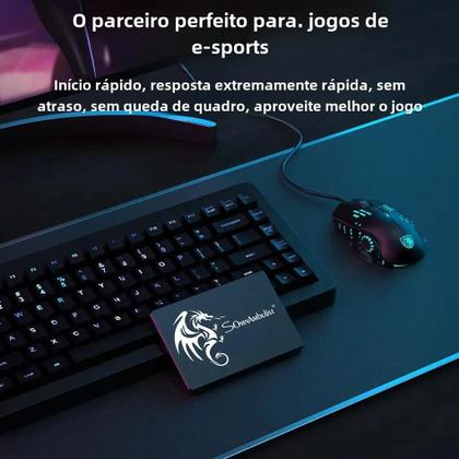 Imagem de SSD Somnambulist de Alta Velocidade - 120GB, 240GB, 480GB, 960GB e 2TB para PC e Laptop