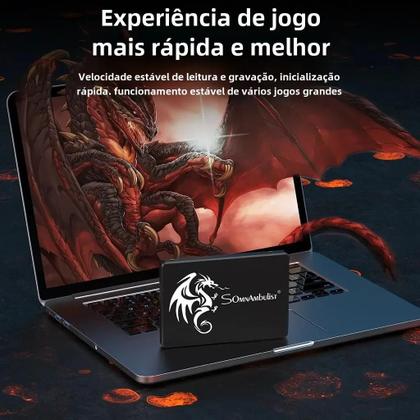 Imagem de SSD Somnambulist de Alta Velocidade - 120GB, 240GB, 480GB, 960GB e 2TB para PC e Laptop