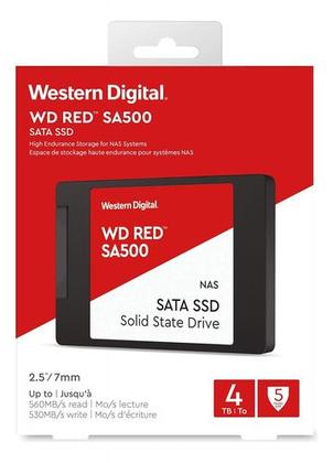 Imagem de Ssd Western Digital Wd Red Sa500 4tb