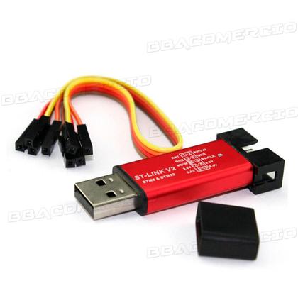 Imagem de St-link V2 Stm8 Stm32 Gravador Programador Automação Arduino