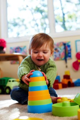 Imagem de Stacker Toy Green Toys Meu primeiro empilhador para bebês