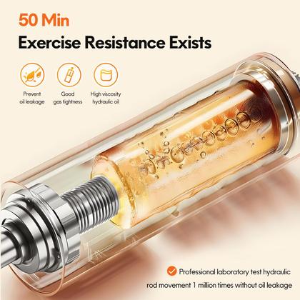 Imagem de Stair Stepper MIDERPAN com faixas de resistência, capacidade de 150 kg