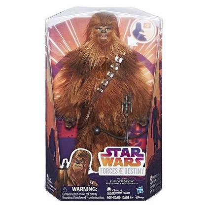 Star Wars Chewbacca Wookie 30 cm Deluxe C/ Som - Hasbro - Bonecos