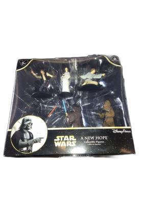 Star Wars Collectable Figures Playset New Hope Original Novo
