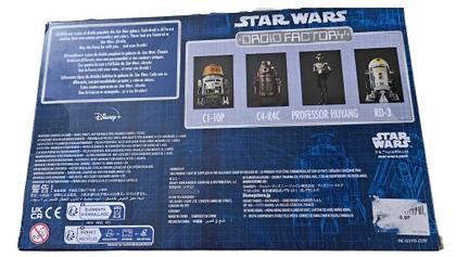 Imagem de Star Wars Figuras de Ação Droid Factory Ahsoka Disney Import