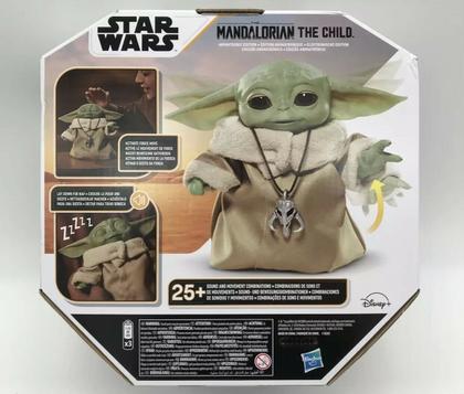 Star Wars Mandalorian The Child Baby Yoda c/ Sons e Movimento