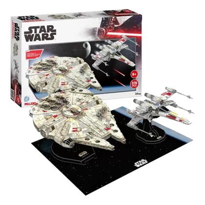 Imagem de Star Wars Millennium Falcon X-wing Starfighter 376 Peças