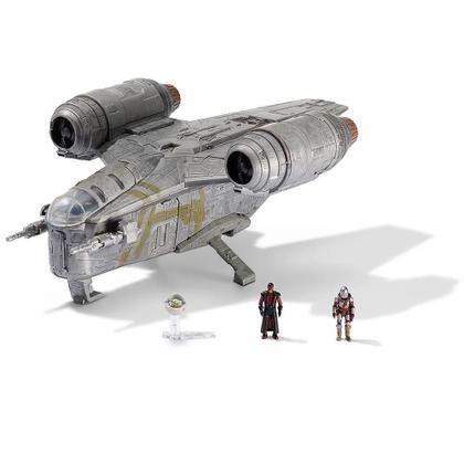 Star Wars Nave Espacial Razor Crest 20 cm Com Figuras - Sunny