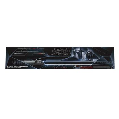 Imagem de Star Wars The Black Series Mandalorian Darksaber Force FX Elite Lightsaber Hasbro F1269