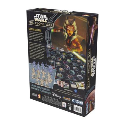 Imagem de Star Wars The Clone Wars Um jogo Pandemic Jogo de Tabuleiro Galapagos PAN711