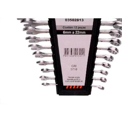 Imagem de Starfer Jg Chave Combinada  6 A 22(12P)